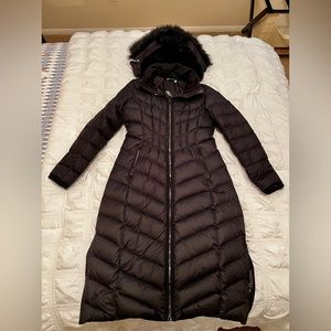 Black Nano puff coat